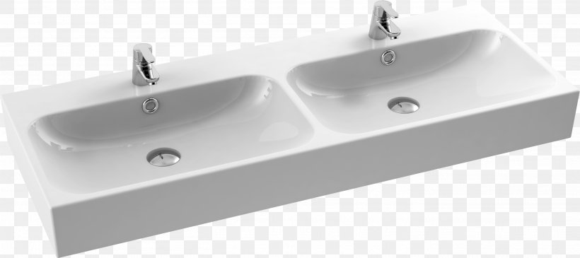 Sink Ceramic Ceramika Sanitarna Bathroom Bidet, PNG, 2821x1257px, Sink, Bathroom, Bathroom Sink, Bidet, Ceramic Download Free