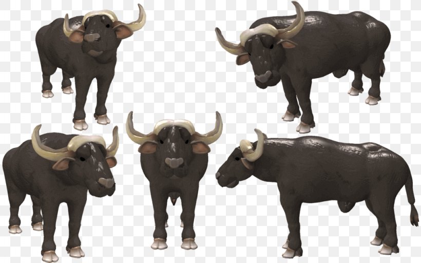 Water Buffalo Cattle African Buffalo Spore American Bison, PNG, 1024x640px, Water Buffalo, African Buffalo, American Bison, Animal Figure, Bison Download Free