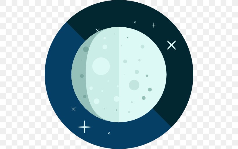 Moon Lunar Phase, PNG, 512x512px, Moon, Aqua, Blue, Computer Software, Lunar Phase Download Free