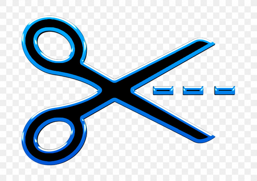 Icon Cut Icon Cut With Scissors Icon, PNG, 1234x874px, Icon, Cut Icon, Electric Blue, Line, Symbol Download Free