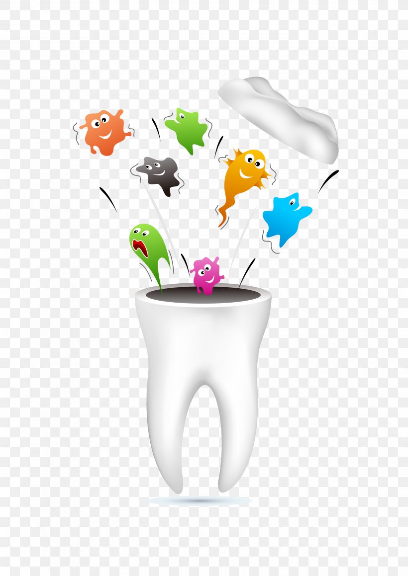 Bacteria Dentistry Tooth, PNG, 2480x3508px, Bacteria, Cartoon, Cup, Dentist, Dentistry Download Free