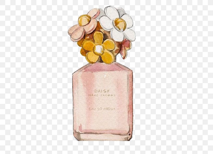 Chanel Perfume Watercolor Painting Fashion Designer, PNG, 460x593px, Watercolor, Cartoon, Flower, Frame, Heart Download Free
