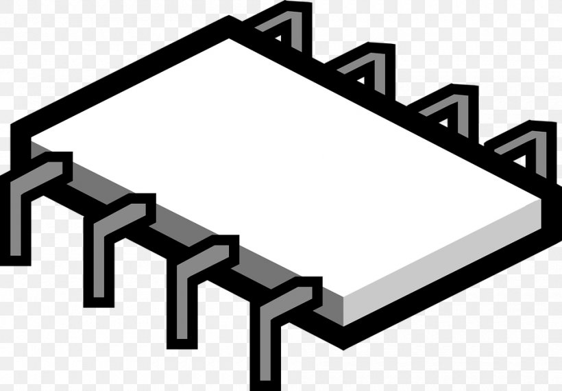 Clip Art Integrated Circuits & Chips Central Processing Unit GIF Microprocessor, PNG, 960x668px, Integrated Circuits Chips, Black And White, Central Processing Unit, Electronic Circuit, Electronics Download Free