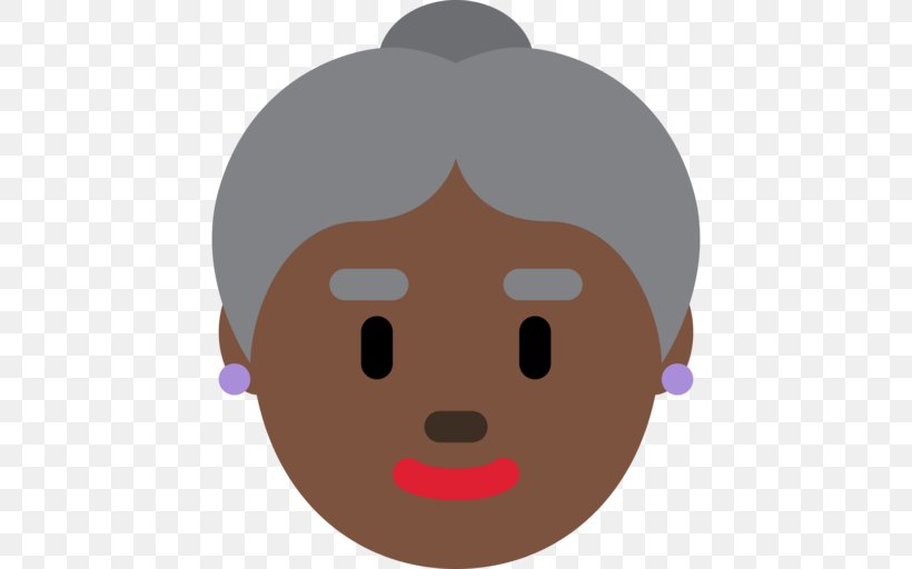 Emojipedia Woman Dark Skin, PNG, 512x512px, Emoji, Cartoon, Cheek, Dark Skin, Emojipedia Download Free