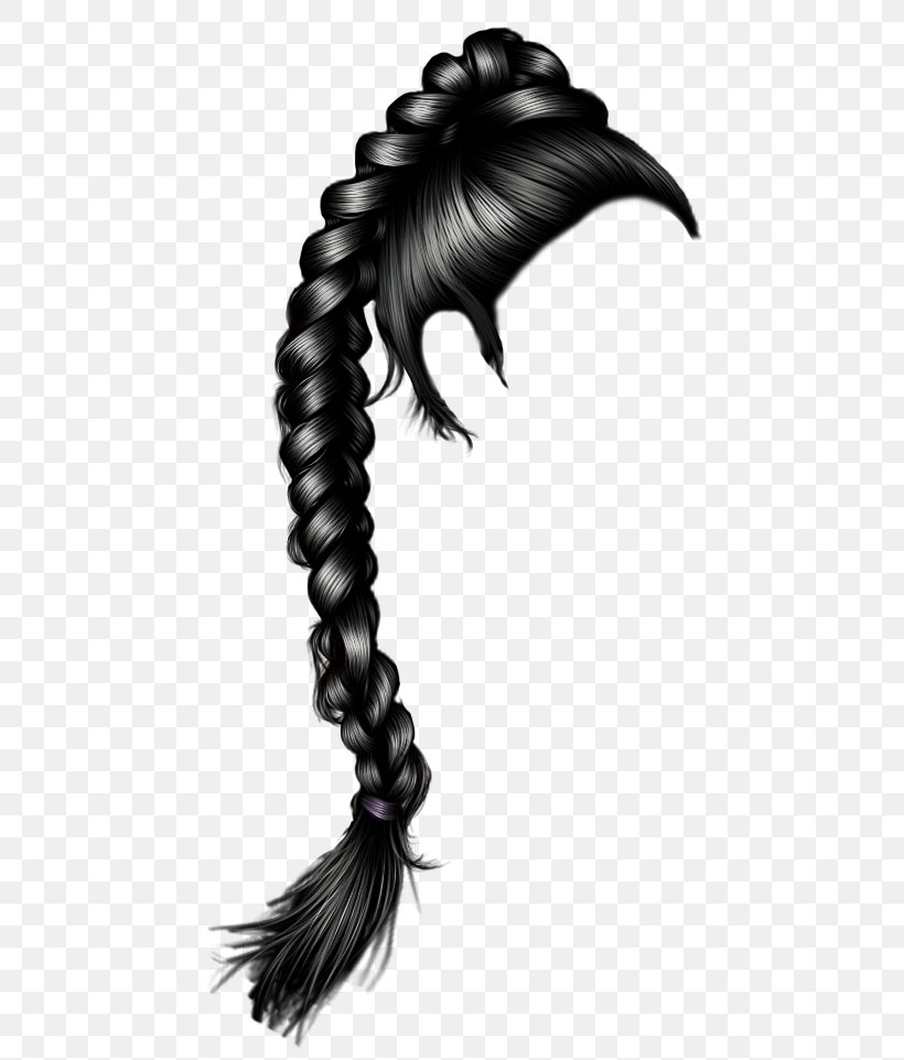 Hairstyle Capelli French Braid, PNG, 589x962px, Hair, Black And White, Black Hair, Capelli, Eyelash Download Free