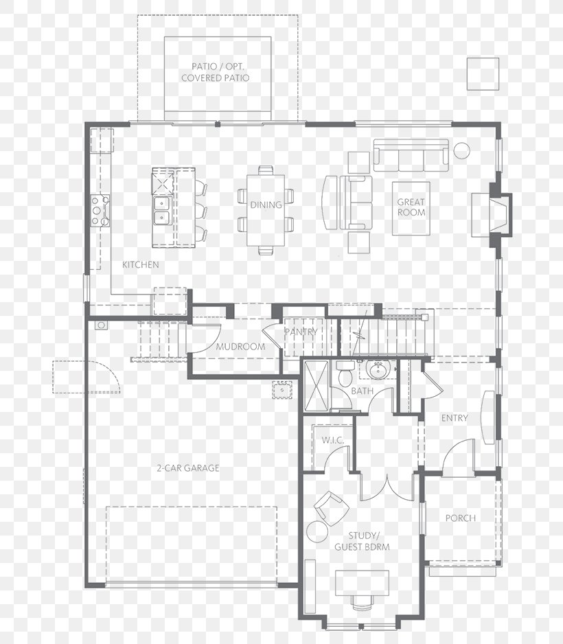 Harbor Hill By Quadrant Homes Floor Plan House Sawtooth Court Png