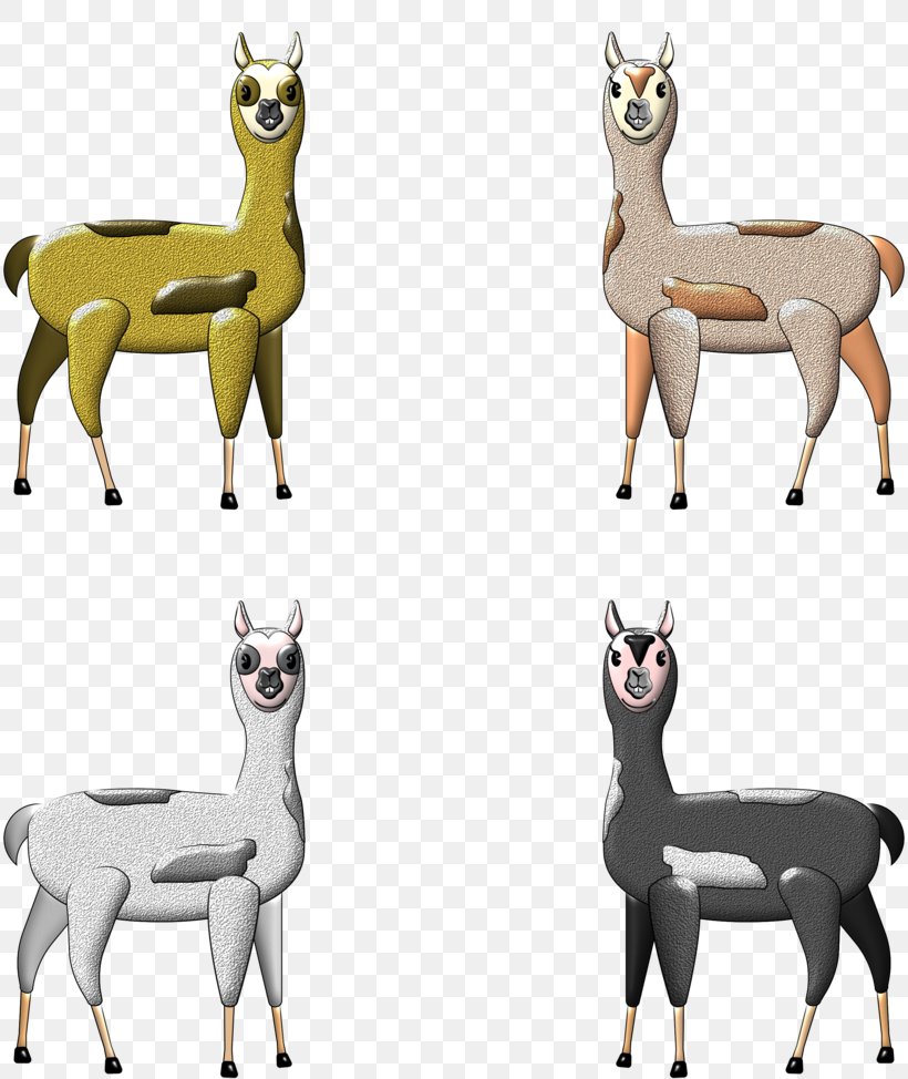 Llama Antelope Deer Donkey Goat, PNG, 820x974px, Llama, Animal, Antelope, Camel Like Mammal, Cartoon Download Free