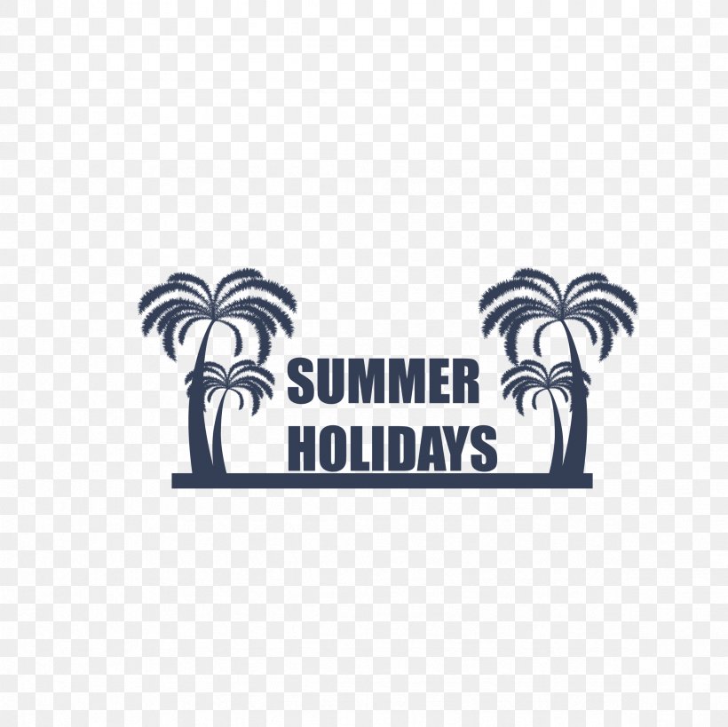 Summer Vacation Font, PNG, 2362x2362px, Summer, Black And White, Brand, Label, Logo Download Free