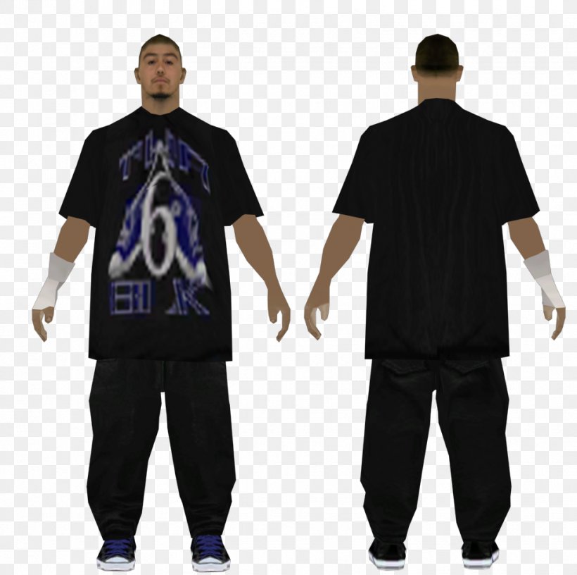 Grand Theft Auto: San Andreas San Andreas Multiplayer T-shirt Lacoste Polo Shirt, PNG, 978x974px, Grand Theft Auto San Andreas, Belt, Clothing, Costume, Grand Theft Auto Download Free