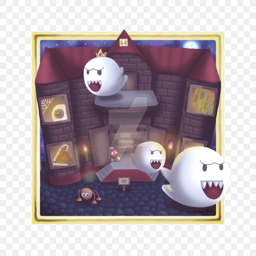 Super Mario 64 Big Boo Art Wii, PNG, 1024x1024px, Super Mario 64, Art, Big Boo, Boos, Deviantart Download Free