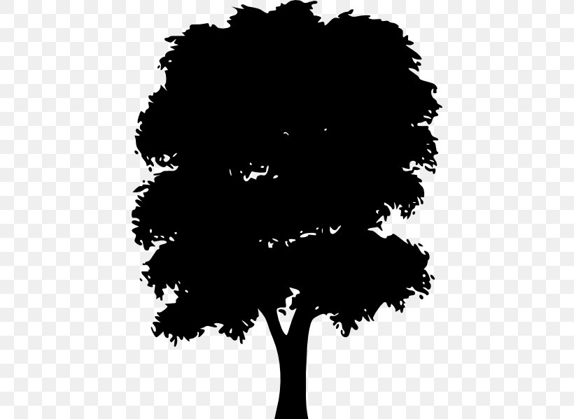 Tree Clip Art, PNG, 444x599px, Tree, Black, Black And White, Branch ...