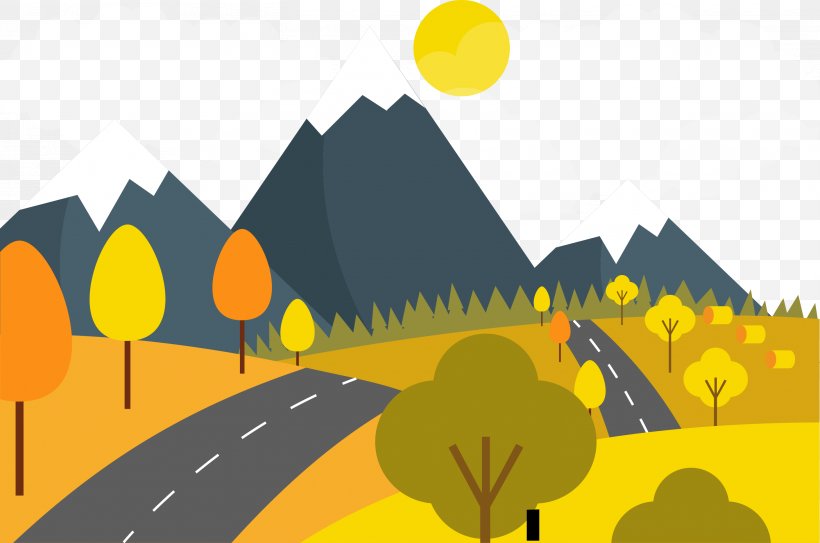 Euclidean Vector Autumn, PNG, 2918x1935px, Autumn, Art, Brand, Energy, Illustrator Download Free