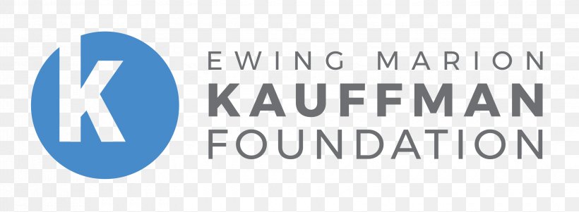 Ewing Marion Kauffman Foundation Entrepreneurship Education Business Sponsor, PNG, 3300x1213px, Ewing Marion Kauffman Foundation, Blue, Brand, Business, Education Download Free