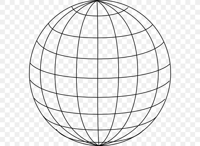 Globe World Clip Art, PNG, 582x597px, Globe, Area, Black And White, Document, Line Art Download Free