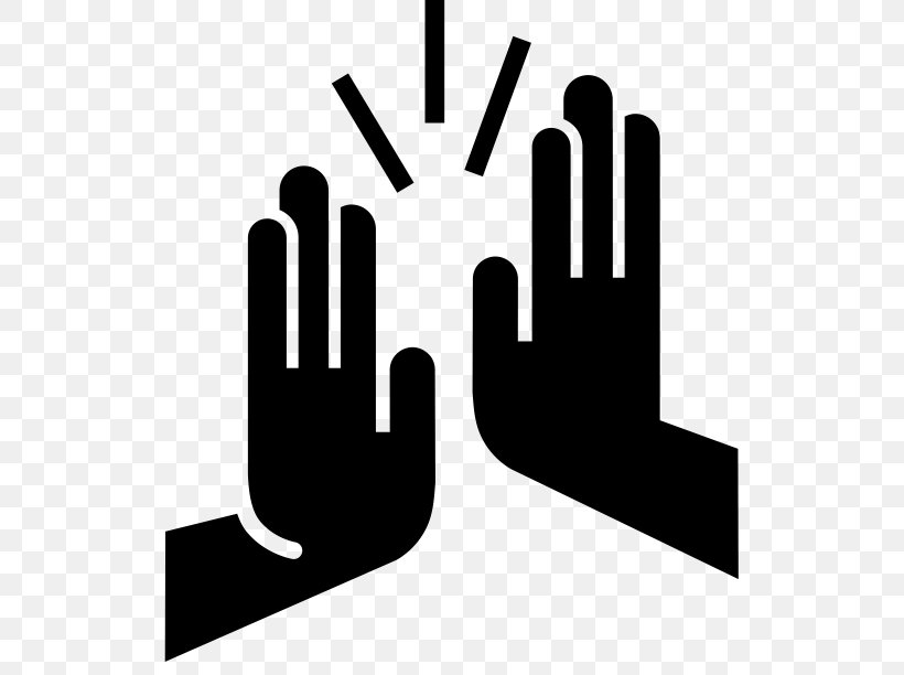 High Five Clip Art, PNG, 700x612px, High Five, Black And White, Brand, Company, Finger Download Free