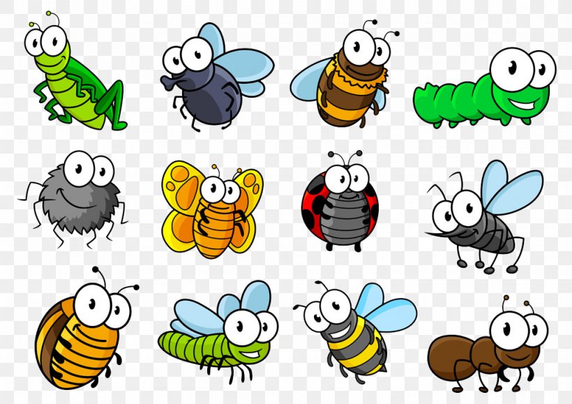 Insect Hornet Cartoon Illustration, PNG, 1024x724px, Insect, Artwork, Cartoon, Drawing, Honey Bee Download Free