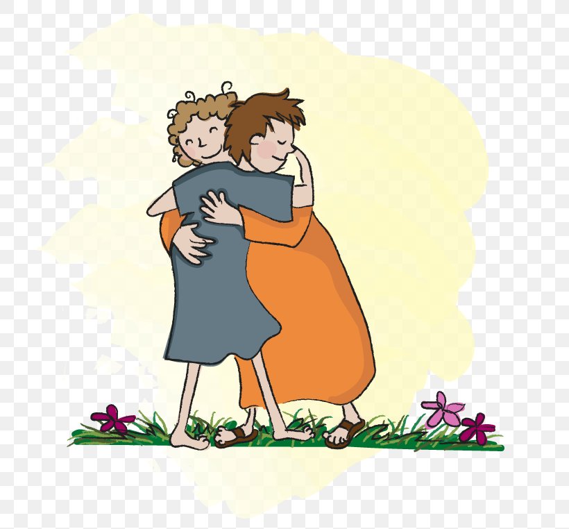 Life Stance Woman Parable Of The Prodigal Son, PNG, 750x762px, Life Stance, Art, Behavior, Cartoon, Child Download Free