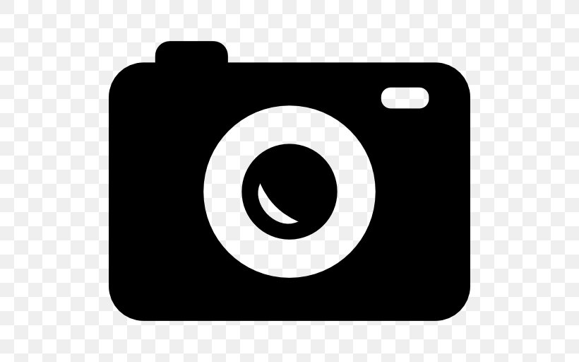 Camera Lens Black And White Photography Digital Cameras, PNG, 512x512px, Camera Lens, Black, Black And White, Brand, Camera Download Free
