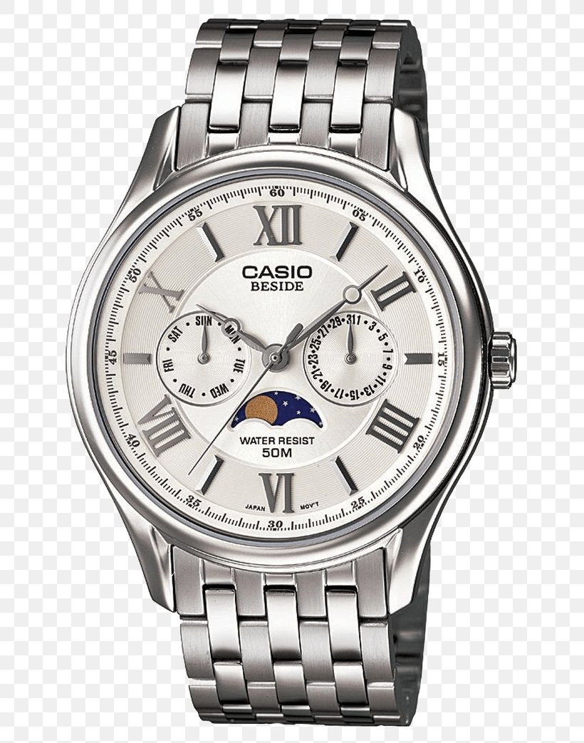 Casio Clock Watch Steel, PNG, 730x1043px, Casio, Brand, Casio Edifice, Chronograph, Clock Download Free