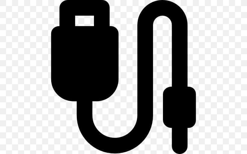 USB Download Electrical Cable, PNG, 512x512px, Usb, Black And White, Computer, Computer Hardware, Electrical Cable Download Free