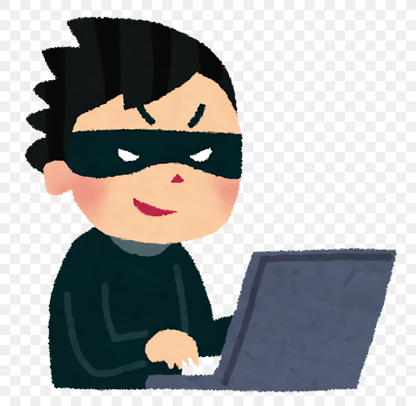 Computer Hacker, PNG, 796x800px, Computer Hacker, Black Hair, Cartoon, Eyewear, Glasses Download Free