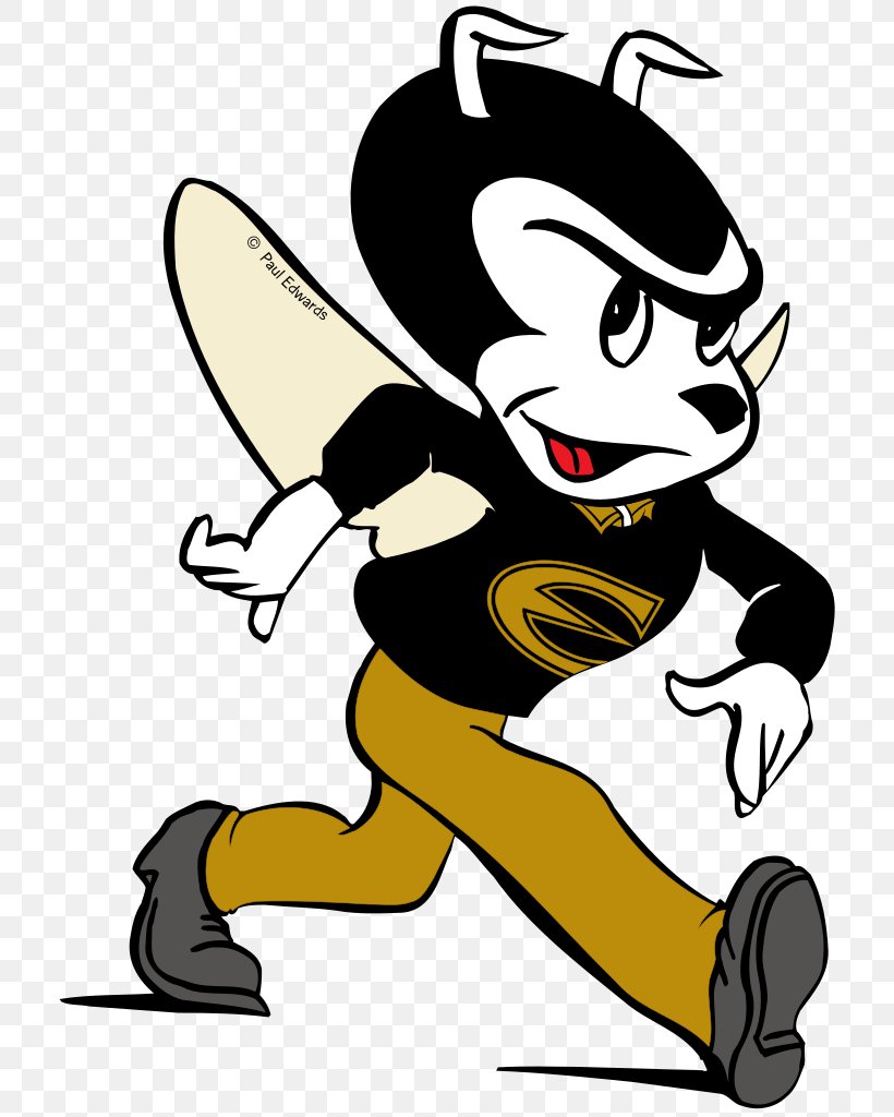 Emporia State University School Of Business Emporia State Hornets Football Corky The Hornet, PNG, 718x1024px, Emporia State University, Academic Degree, Art, Artwork, Black And White Download Free