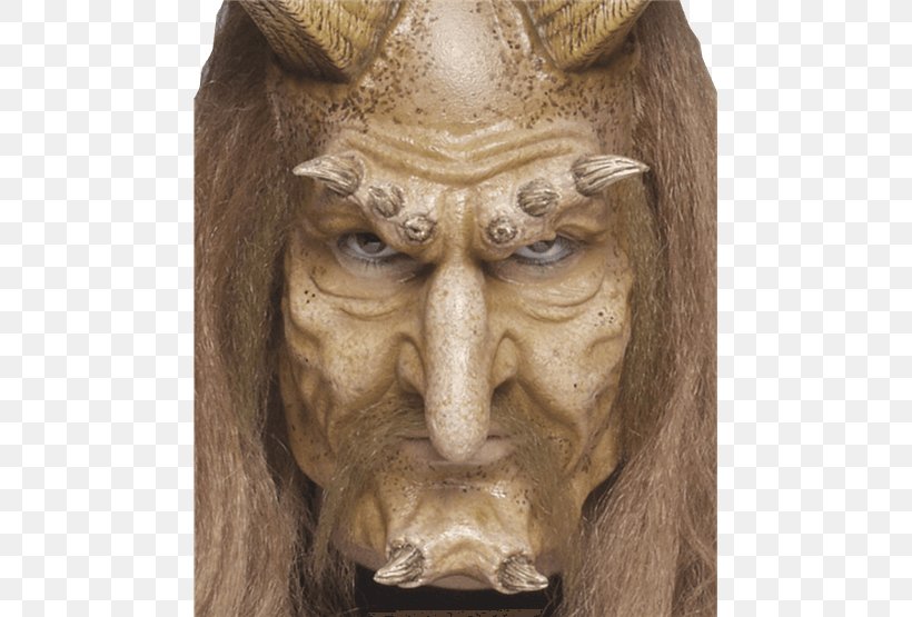 Hobgoblin Latex Mask Costume, PNG, 555x555px, Goblin, Artifact, Carving, Classical Sculpture, Costume Download Free