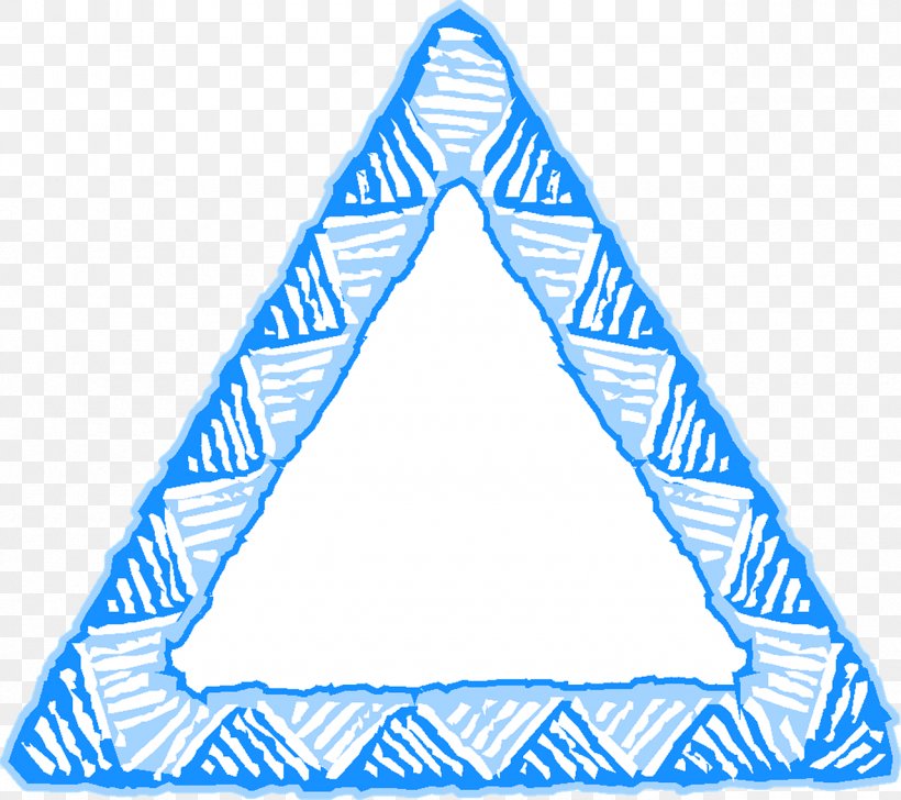 Triangle Blue Picture Frames, PNG, 1280x1137px, Triangle, Animation, Area, Blue, Border Download Free
