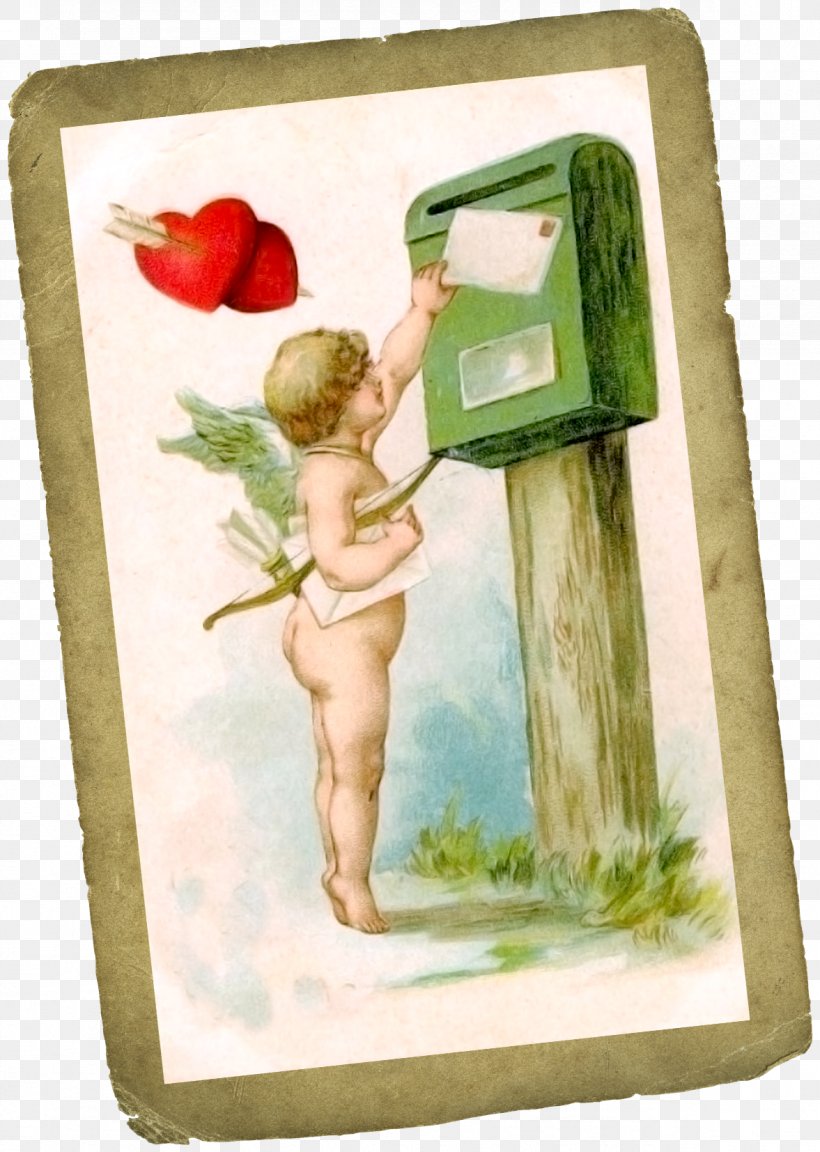 Valentines Day Vintage Valentines Greeting Card Cupid Clip Art, PNG, 1177x1654px, Valentines Day, Bow And Arrow, Cupid, February 14, Fictional Character Download Free