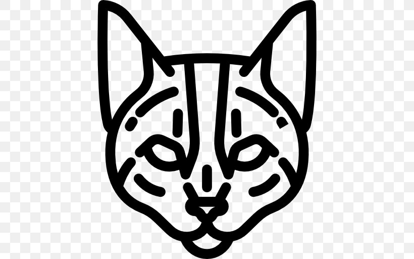 Bengal Cat Devon Rex Javanese Cat, PNG, 512x512px, Bengal Cat, Animal, Black, Black And White, Cat Download Free