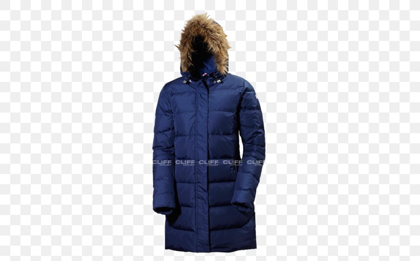 Hoodie Parka Down Feather Jacket Helly Hansen, PNG, 510x510px, Hoodie, Clothing, Coat, Down Feather, Electric Blue Download Free
