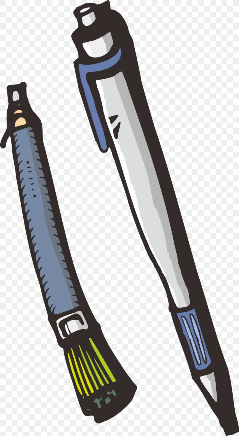 Pencil Stationery, PNG, 935x1705px, Pen, Ballpoint Pen, Hardware, Ink, Paintbrush Download Free