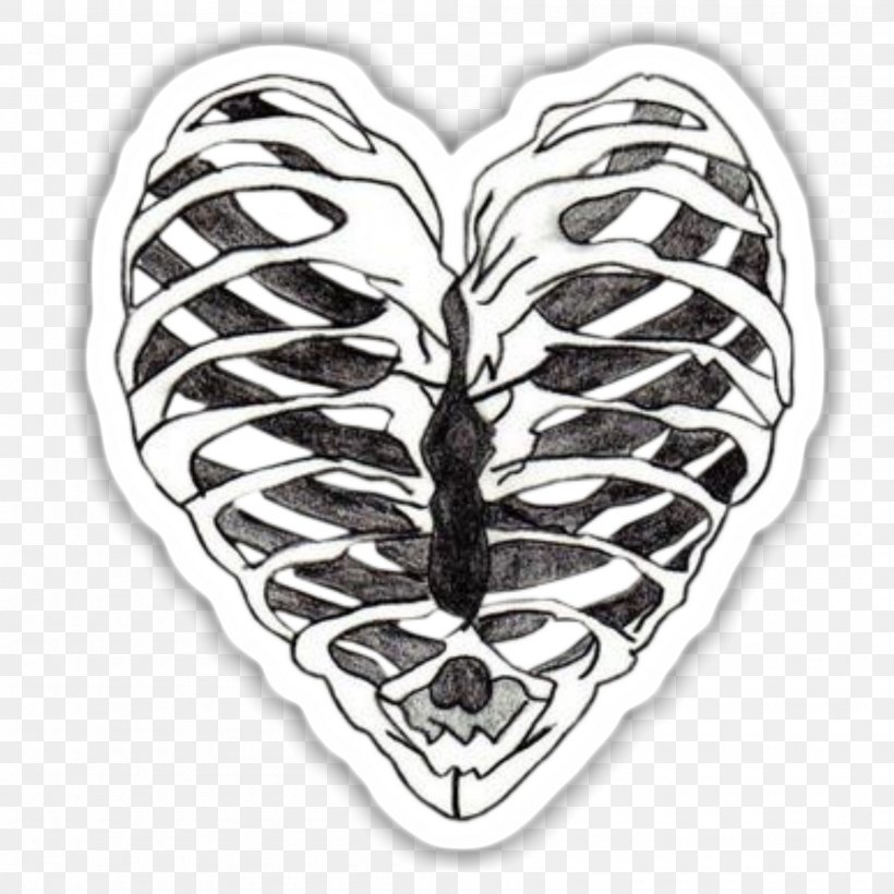 Tattoo Rib Cage, PNG, 2000x2000px, Watercolor, Cartoon, Flower, Frame, Heart Download Free