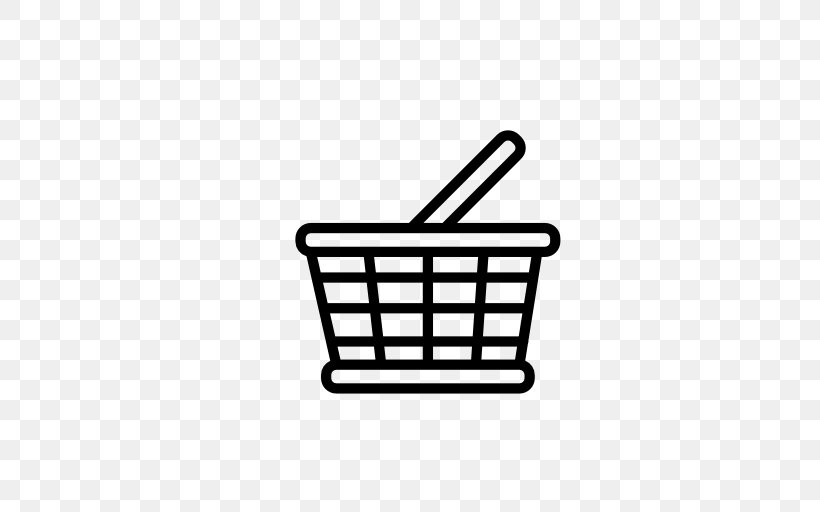 Basket, PNG, 512x512px, Symbol, Black And White, Gratis, Hotel, Rectangle Download Free