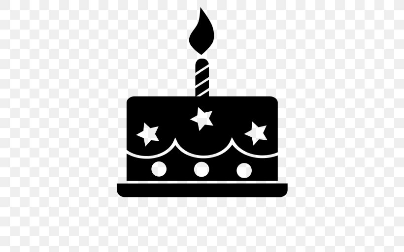 Birthday Cake Cupcake Chocolate Cake Clip Art, PNG, 512x512px, Birthday Cake, Birthday, Black And White, Cake, Cake Decorating Download Free