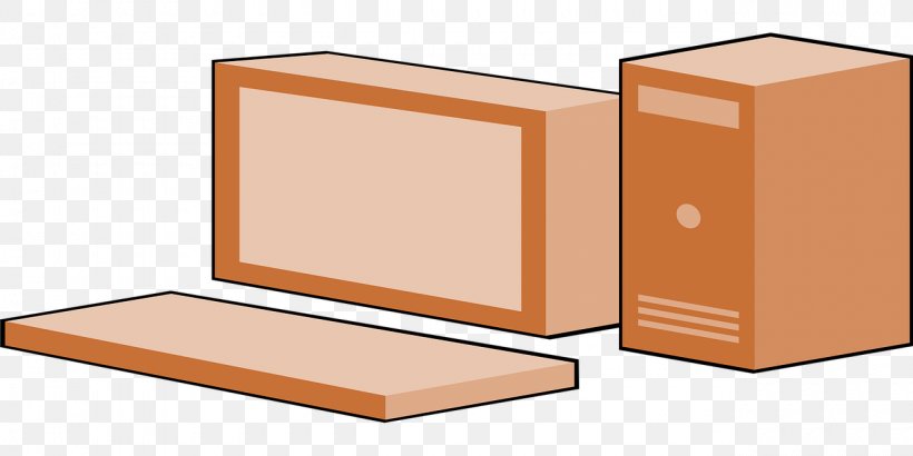 Computer Line Art Clip Art, PNG, 1280x640px, Computer, Drawing, Line Art, Orange, Rectangle Download Free