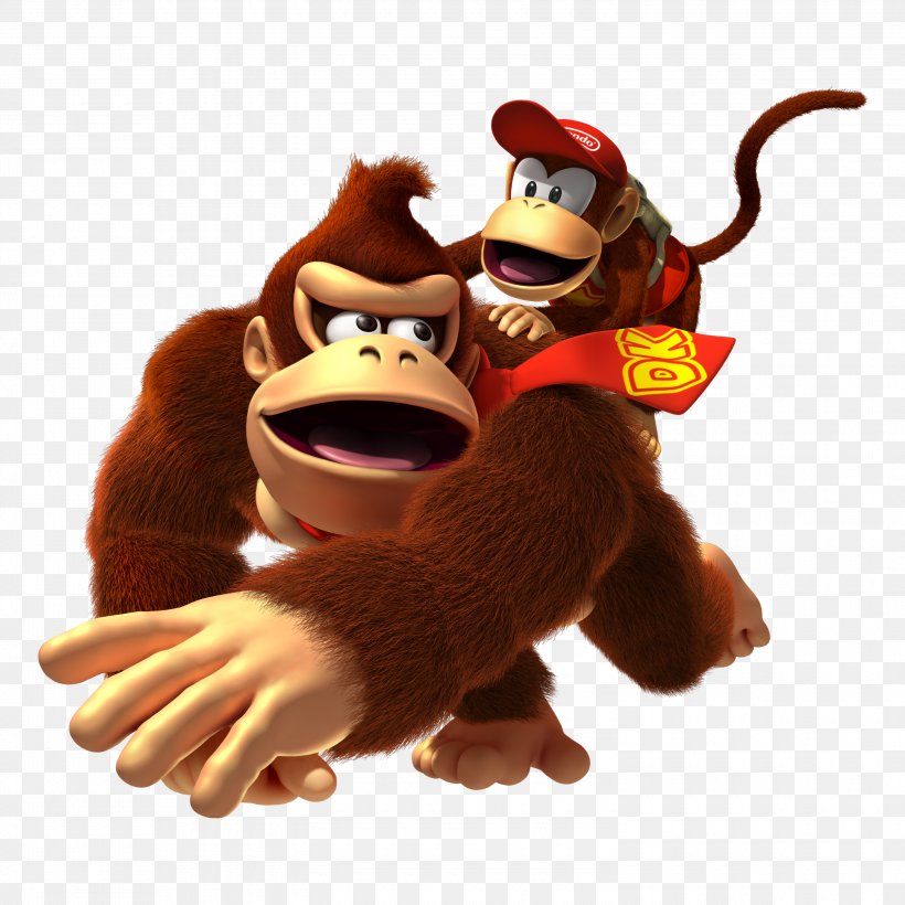 Donkey Kong Country 2: Diddy's Kong Quest Donkey Kong Country Returns Donkey Kong Country: Tropical Freeze Donkey Kong Country 3: Dixie Kong's Double Trouble! Donkey Kong 64, PNG, 3000x3000px, Donkey Kong Country Returns, Diddy Kong, Donkey Kong, Donkey Kong 64, Donkey Kong Country Download Free
