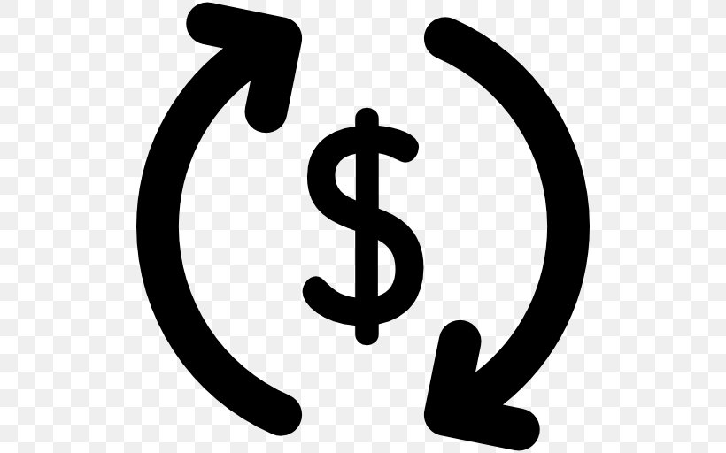 Investment Finance Dollar Sign Money, PNG, 512x512px, Investment, Area, Bank, Black And White, Brand Download Free