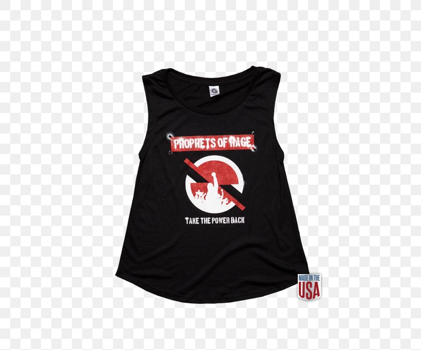 T-shirt Jersey Hoodie Sleeveless Shirt Prophets Of Rage, PNG, 500x682px, Tshirt, Black, Brand, Clothing, Clothing Sizes Download Free