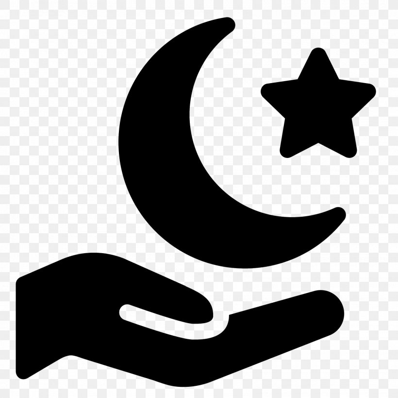 Symbols Of Islam Ramadan, PNG, 1600x1600px, Symbol, Black And White, Crescent, Culture, Fasting In Islam Download Free