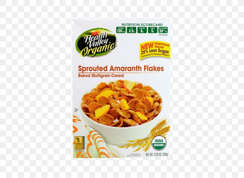 Corn Flakes Breakfast Cereal Organic Food Whole Grain Amaranth Grain, PNG, 600x600px, Corn Flakes, Amaranth, Amaranth Grain, Arrowhead Mills, Breakfast Cereal Download Free