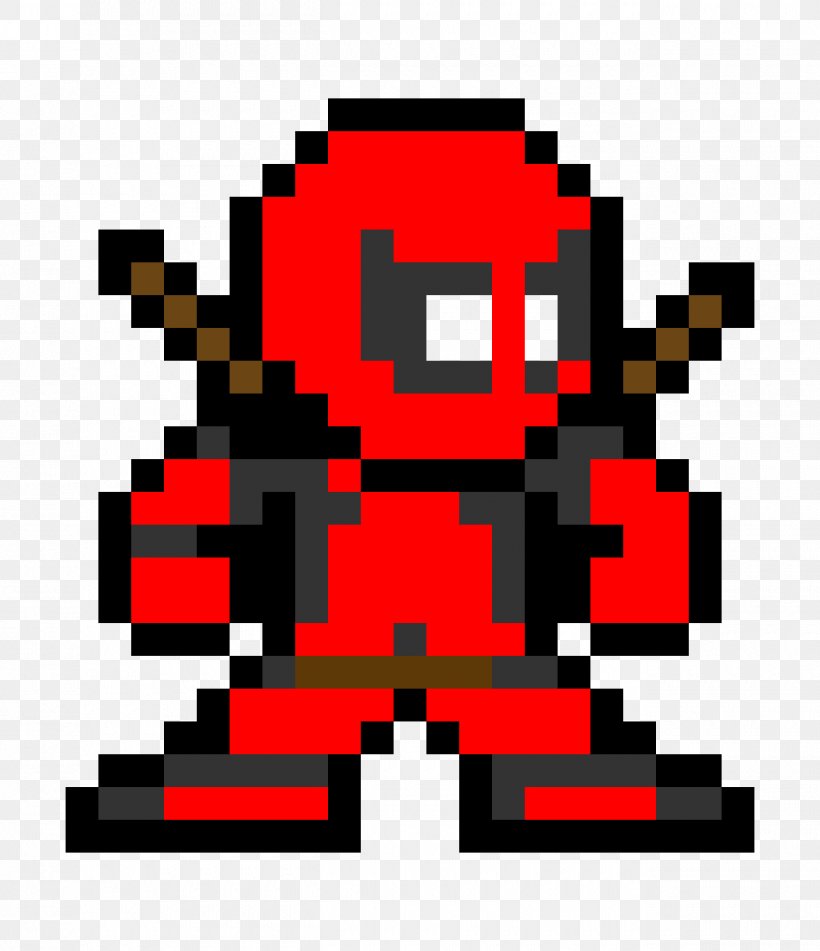 Deadpool Deathstroke Pixel Art Drawing, PNG, 1300x1508px, Deadpool, Art, Brand, Deadpool 2, Deathstroke Download Free