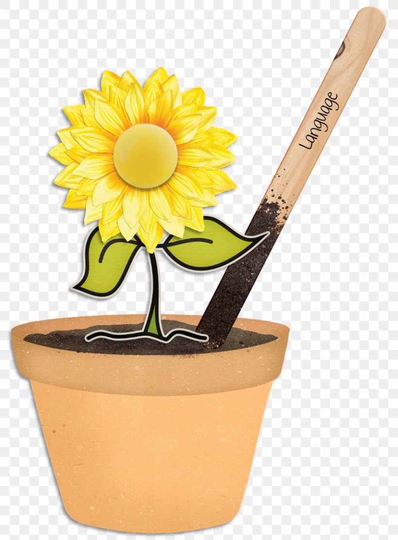 Flowerpot, PNG, 853x1156px, Flower, Flowerpot, Yellow Download Free