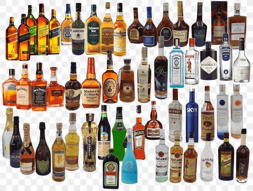 Liqueur Glass Bottle Beer Distilled Beverage Whiskey, PNG, 2200x1662px, Liqueur, Alcohol, Alcoholic Beverage, Alcoholic Drink, Beer Download Free