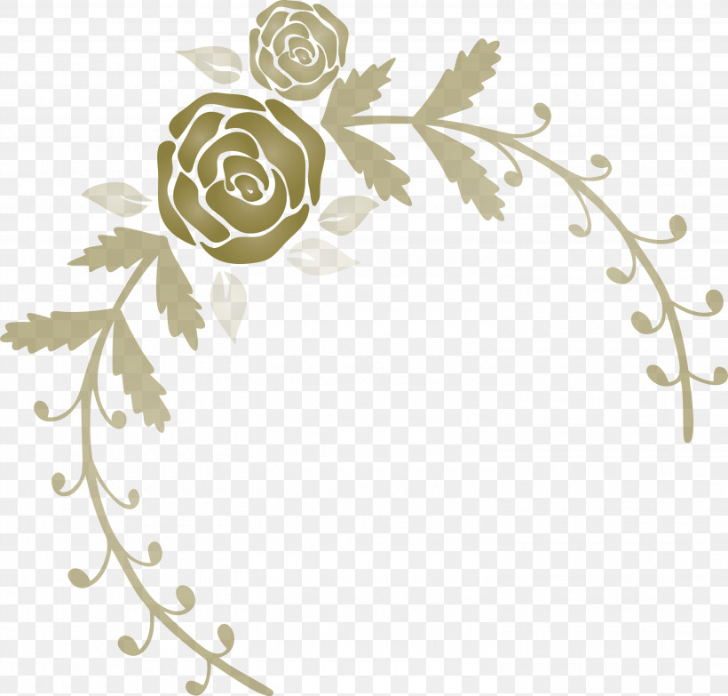 Rose Frame Flower Frame Wedding Frame, PNG, 3000x2868px, Rose Frame, Flower, Flower Frame, Leaf, Ornament Download Free