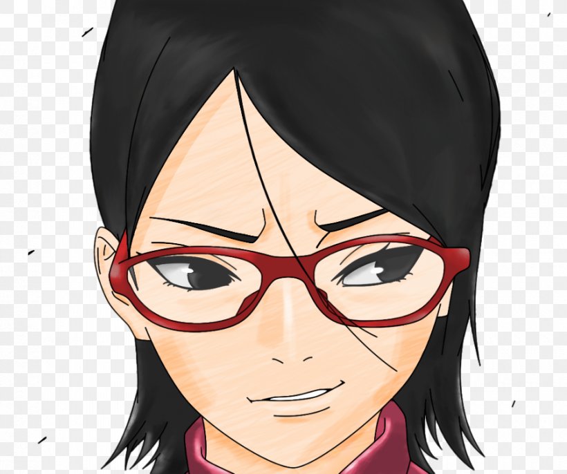 Sarada Uchiha Sasuke Uchiha Uchiha Clan Sakura Haruno Eye, PNG, 900x754px, Watercolor, Cartoon, Flower, Frame, Heart Download Free