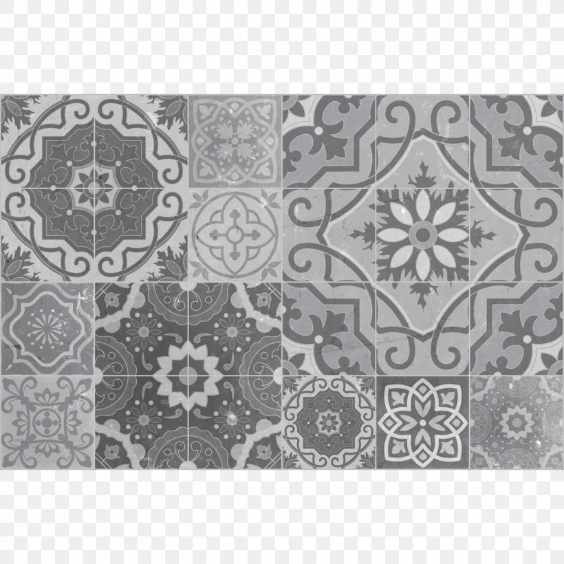 Sticker Floor Tile Carrelage Paper, PNG, 1200x1200px, Sticker, Area, Black, Black And White, Brick Download Free