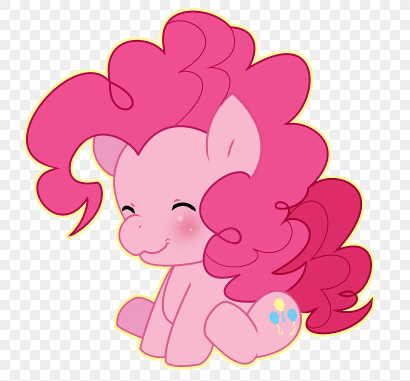 Pony Pinkie Pie Rainbow Dash Twilight Sparkle, PNG, 753x762px, Watercolor, Cartoon, Flower, Frame, Heart Download Free