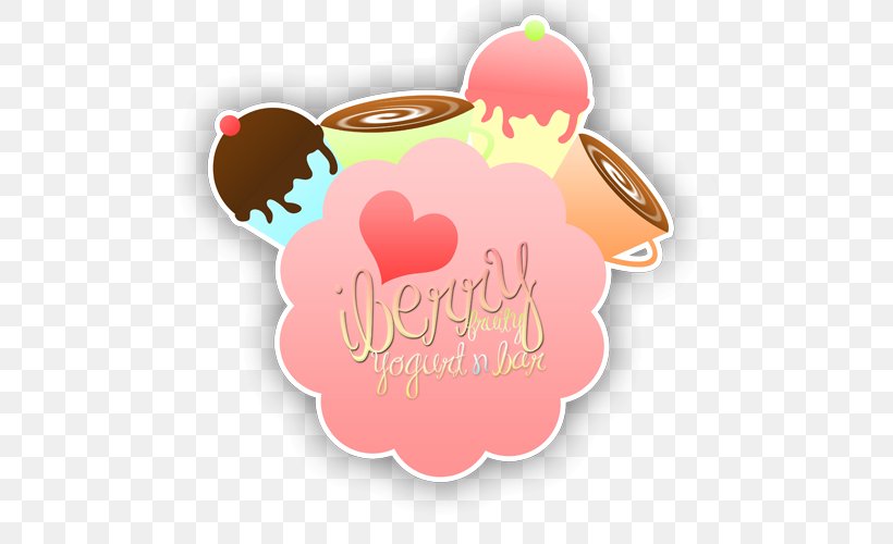Logo Frozen Yogurt Cream Clip Art, PNG, 500x500px, Logo, Berry, Child, Cream, Cuteness Download Free