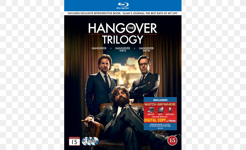 Blu-ray Disc Amazon.com The Hangover DVD Digital Copy, PNG, 500x500px, Bluray Disc, Amazoncom, Bradley Cooper, Digital Copy, Dvd Download Free